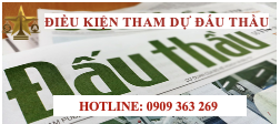 ĐIỀU KIỆN THAM DỰ ĐẤU THẦU