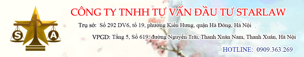 CÔNG TY TNHH TƯ VẤN ĐẦU TƯ STARLAW