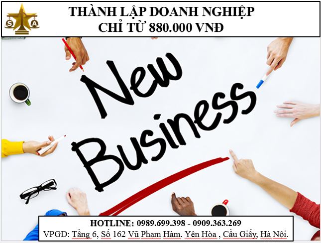  THÀNH LẬP DOANH NGHIỆP – MIỄN PHÍ KÊ KHAI THUẾ 03 THÁNG ĐẦU- TƯ VẤN THUẾ TRỌN ĐỜI