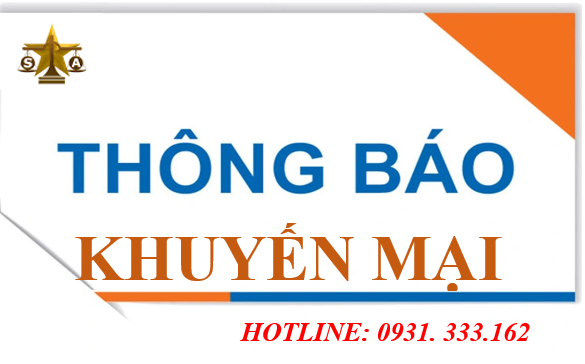 THỦ TỤC THÔNG BÁO KHUYẾN MẠI