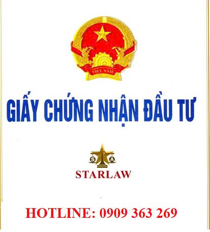 THỦ TỤC XIN GIẤY CHỨNG NHẬN ĐẦU TƯ