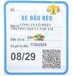 DỊCH VỤ ĐĂNG KÝ PHÙ HIỆU XE ĐẦU KÉO