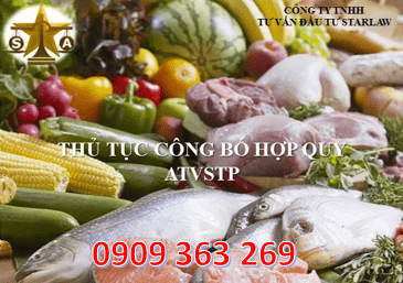 CÔNG BỐ HỢP QUY AN TOÀN VỆ SINH THỰC PHẨM