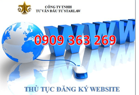 THỦ TỤC ĐĂNG KÝ WEBSITE