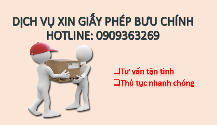 XIN GIẤY PHÉP CHUYỂN PHÁT NHANH